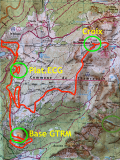 Parcours de randonnée en quad