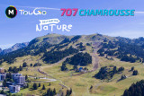 Estibus 707 bus grenoble chamrousse sommer 2020 station berg isère alpes frankreich