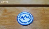 Chamrousse gift shop souvenir badge mountain resort isere french alps france