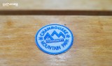 Chamrousse gift shop souvenir badge mountain resort isere french alps france