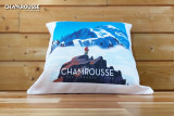 Chamrousse coussin randonnée été sommet neige boutique souvenir cadeau décoration chalet montagne station ski grenoble isère alpes france
