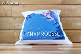 Chamrousse coussin randonnée hiver neige boutique souvenir cadeau décoration chalet montagne station ski grenoble isère alpes france