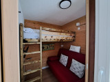 Intérieur 2 lits superposés L'Edelweiss 4 Chamrousse