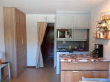 Intérieur cuisine studio cabine 4 Vernon 1020 Chamrousse