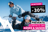 Chamrousse prévente septembre forfait ski saison année hiver 2026 2027 station montagne grenoble isère alpes france