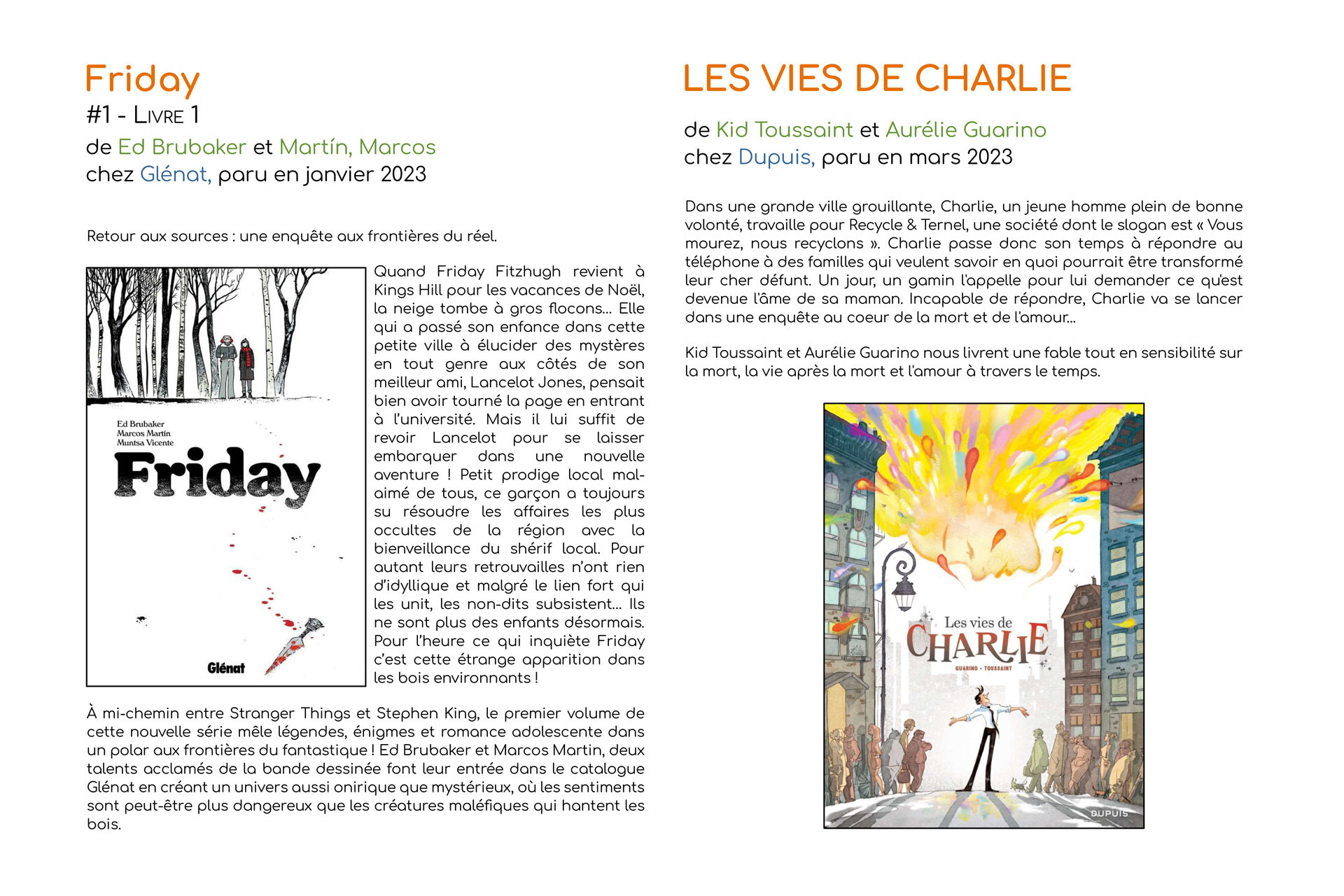Comic-Preis 2024 Bibliothek Chamrousse
