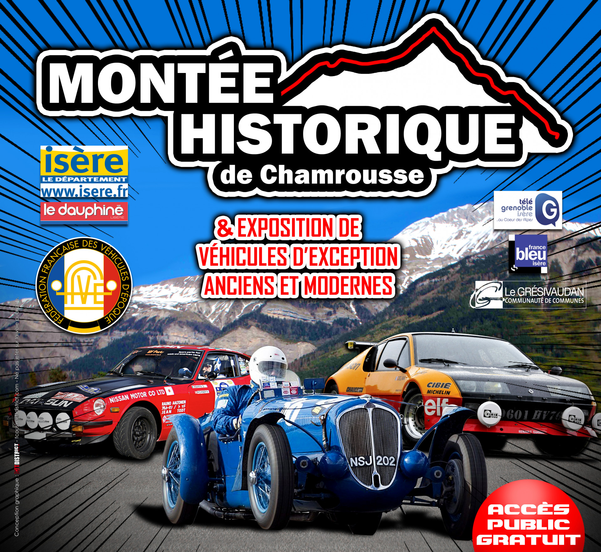 Historical ascent of Chamrousse