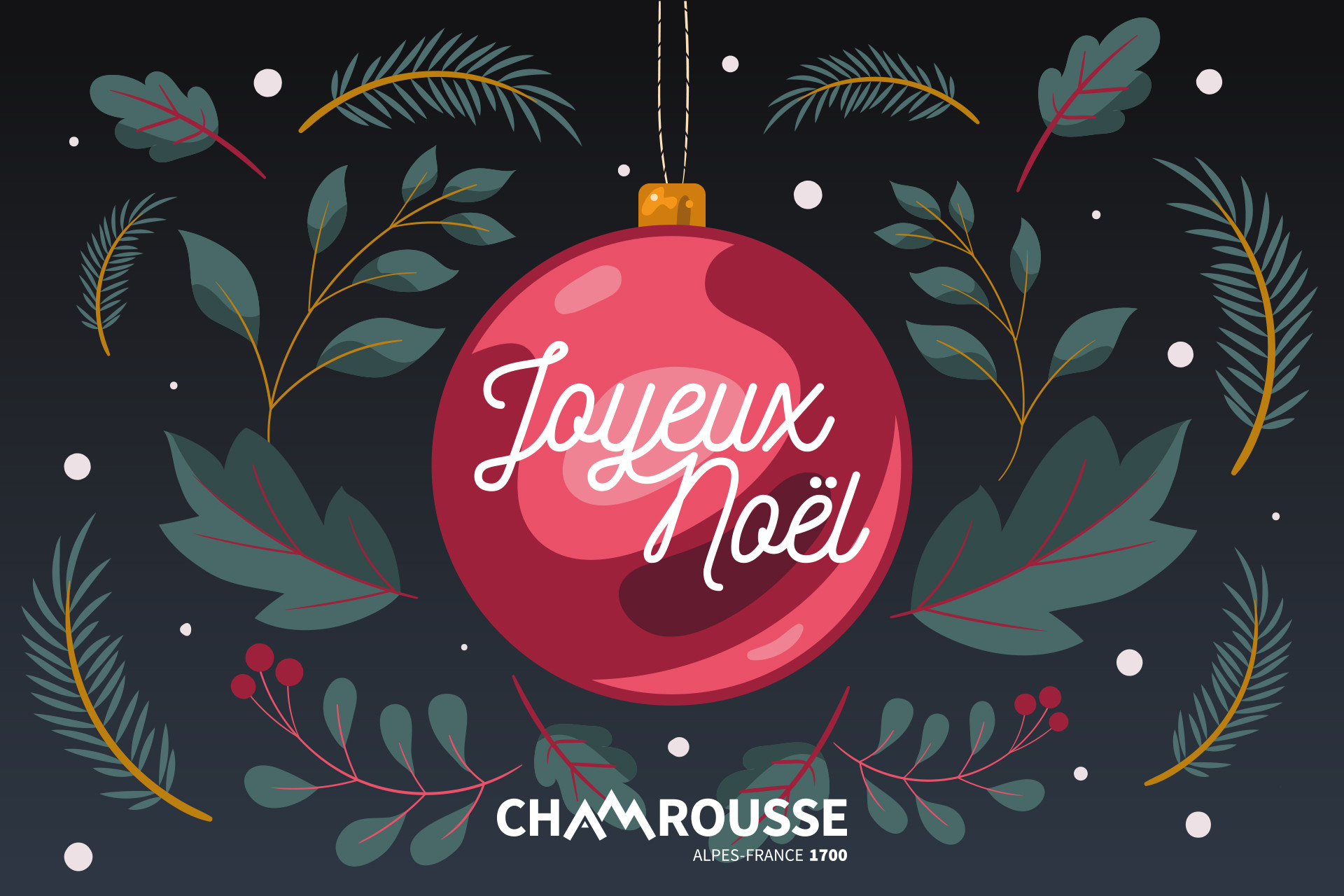 Weihnachtsabend Chamrousse