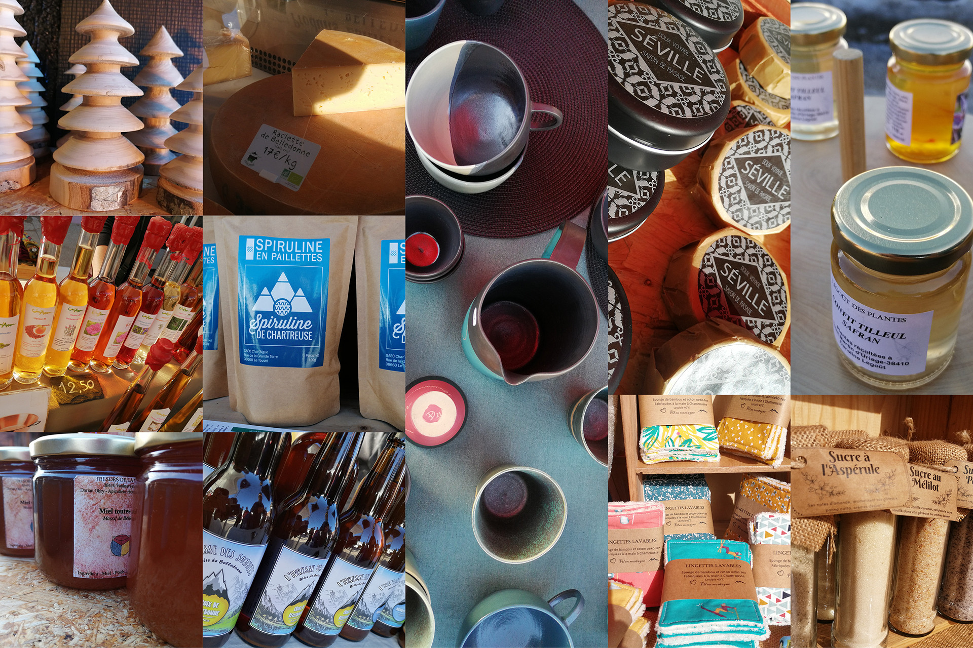 Chamrousse summer craftsmen and local producers market