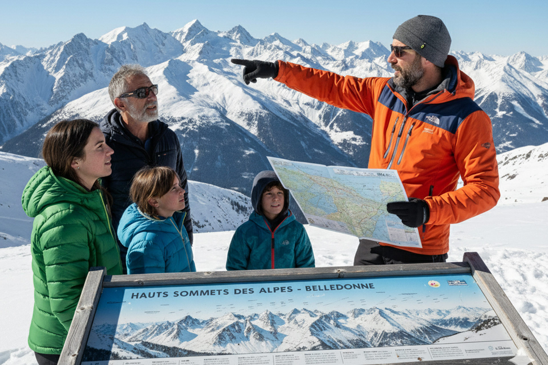 Entdeckung des Gipfels von Chamrousse_Chamrousse - © gemini ai Entdeckung des Gipfels von Chamrousse_Chamrousse