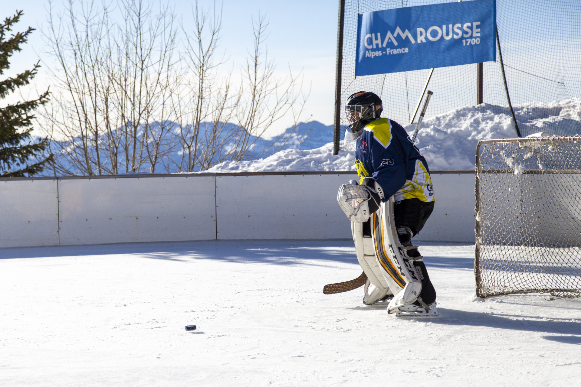 Chamrousse hockey club match