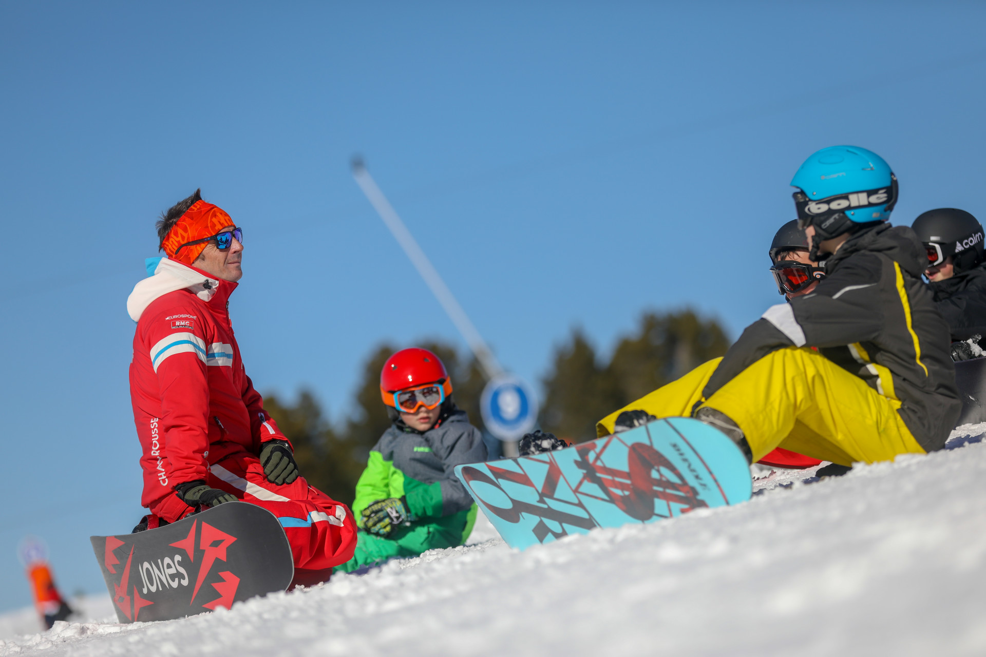 Snowboardkurs ESF Chamrousse - © Nils Louna Snowboardkurs ESF Chamrousse