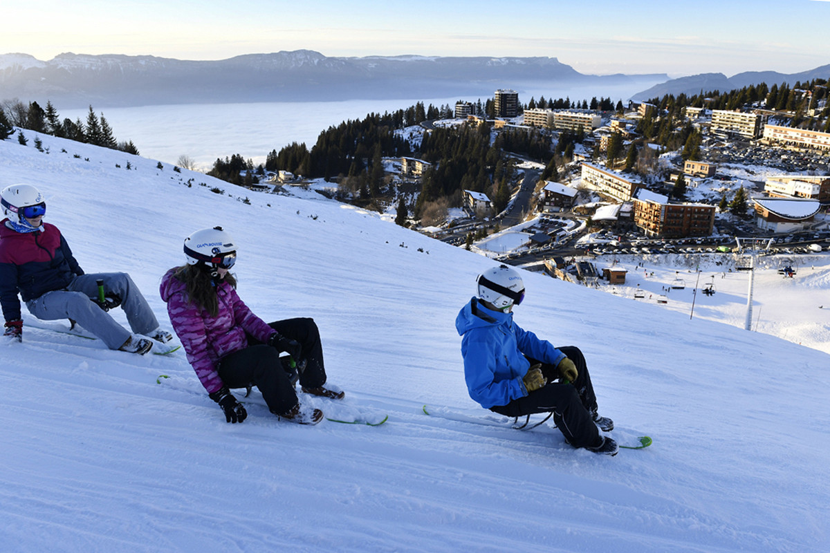 Snooc by night in Chamrousse - © Fred Guerdin - Chamrousse Snooc by night in Chamrousse