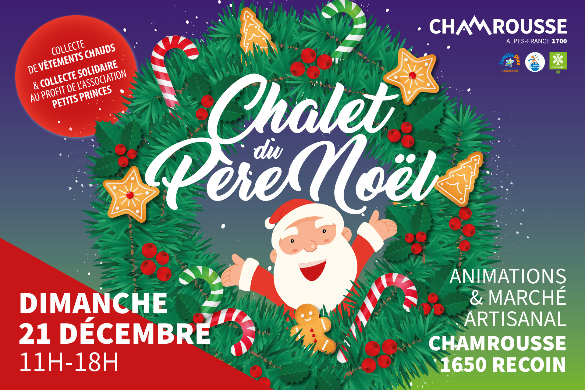 Chalet des Weihnachtsmanns 1650 Chamrousse - © CA - OT Chamrousse / Freepik Chalet des Weihnachtsmanns 1650 Chamrousse