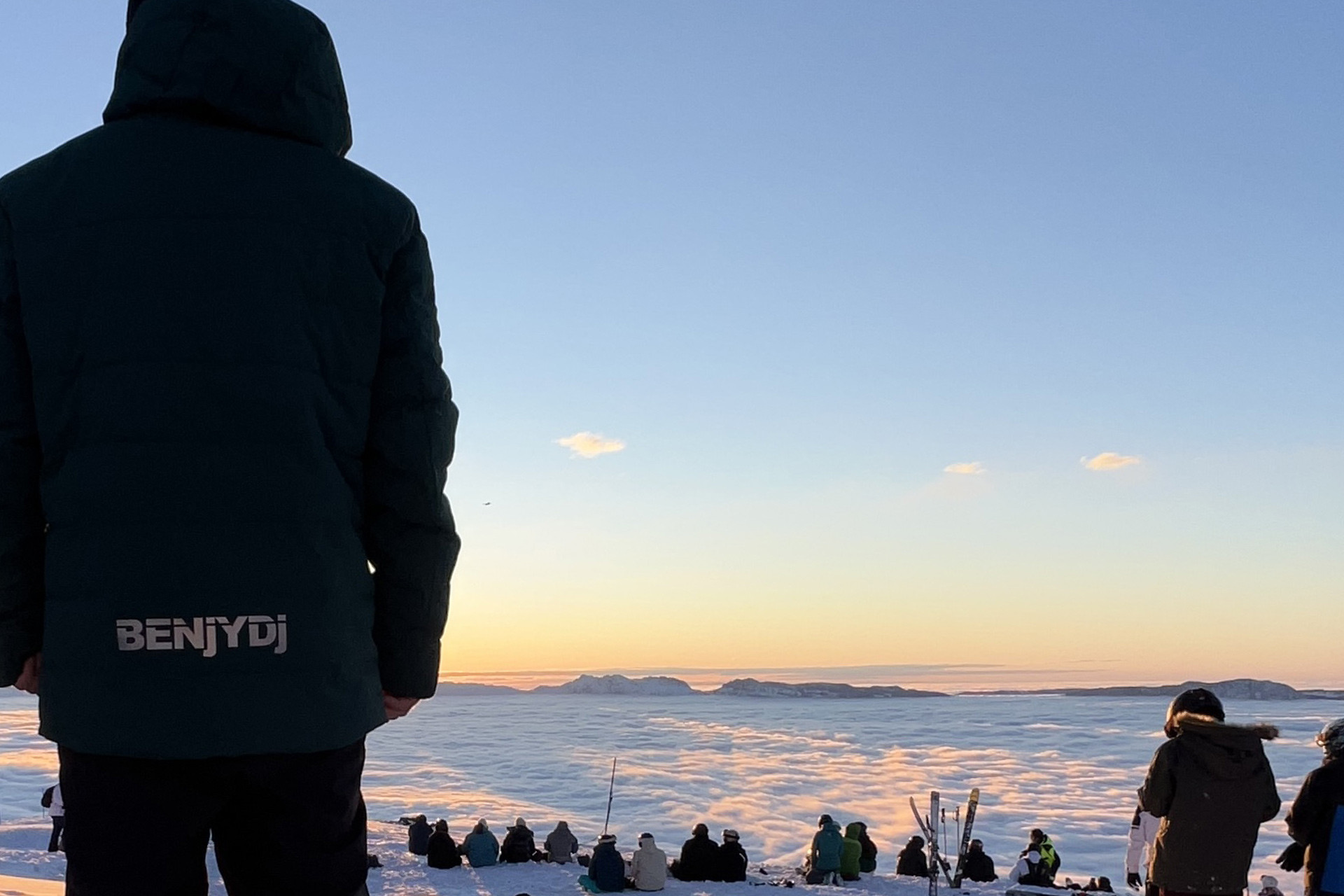 Sunset BENjYDj® Chamrousse summit