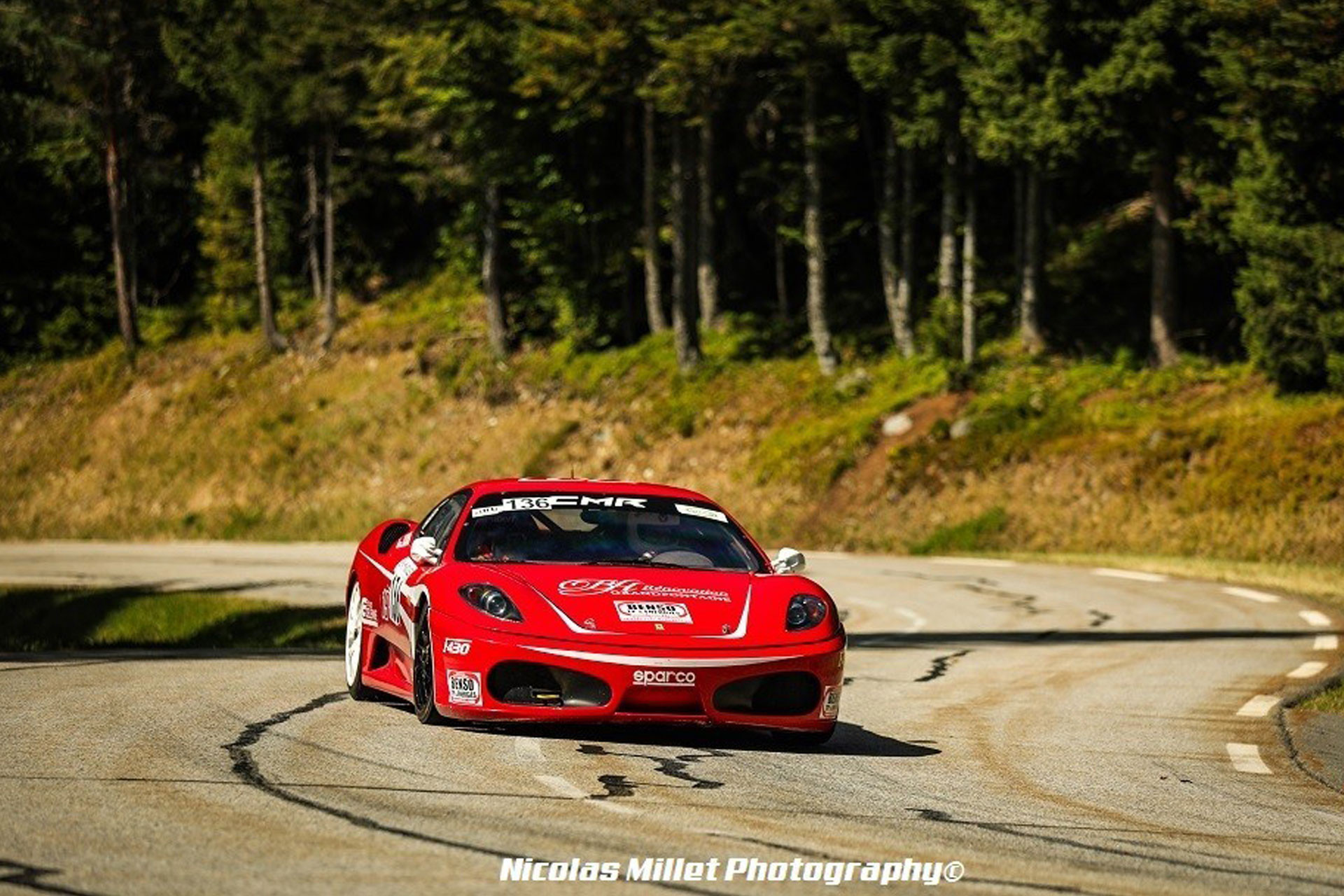 Rennwagen von Cote Chamrousse