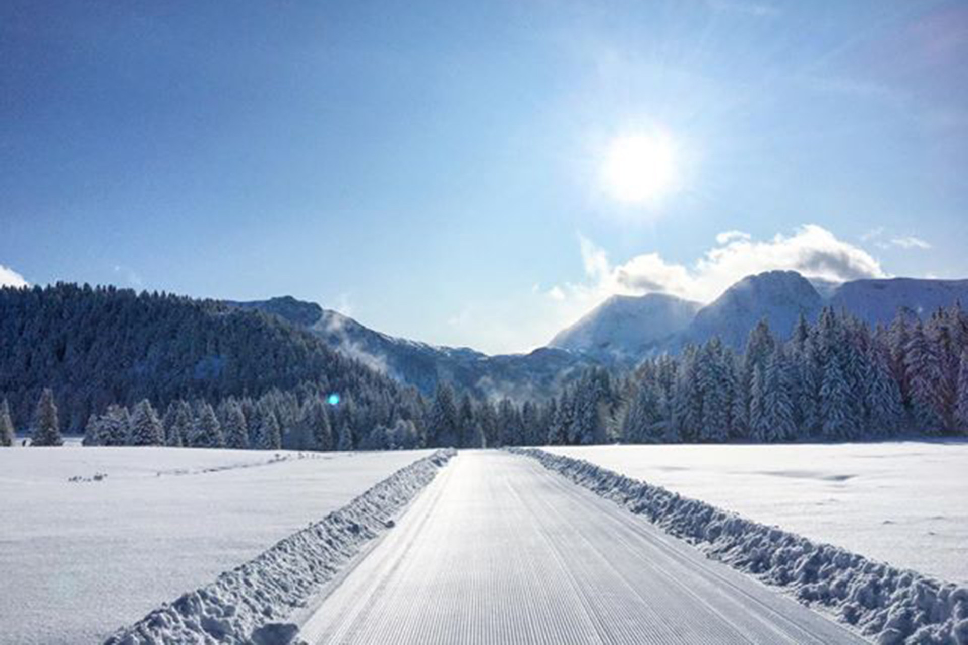 Chamrousse Nordic ski area tamping experience