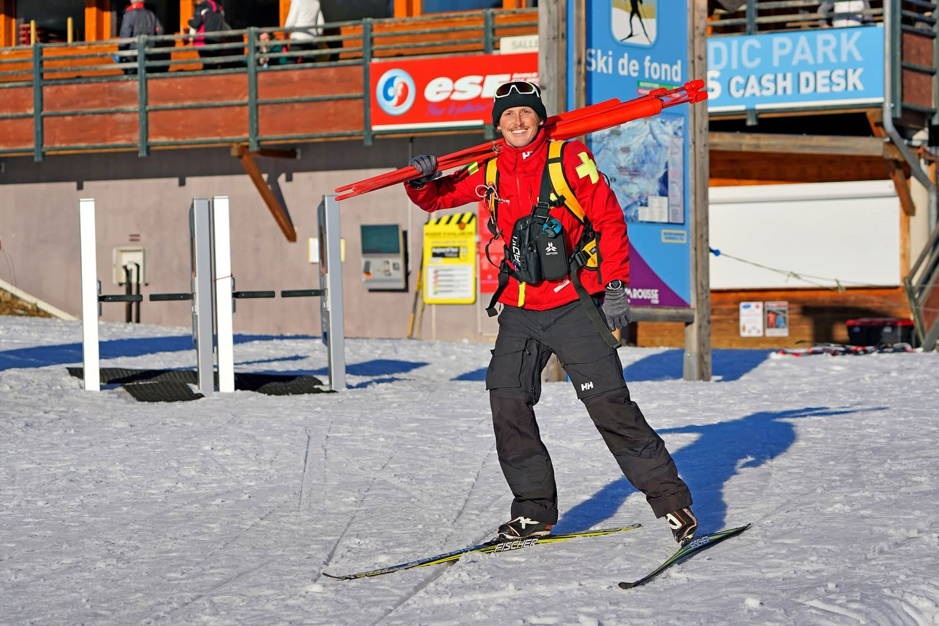 Discovering safety on the Chamrousse slopes