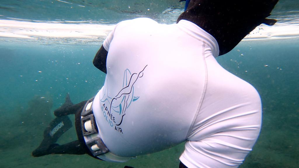 Apnoe-Tauchen unter Eis Chamrousse