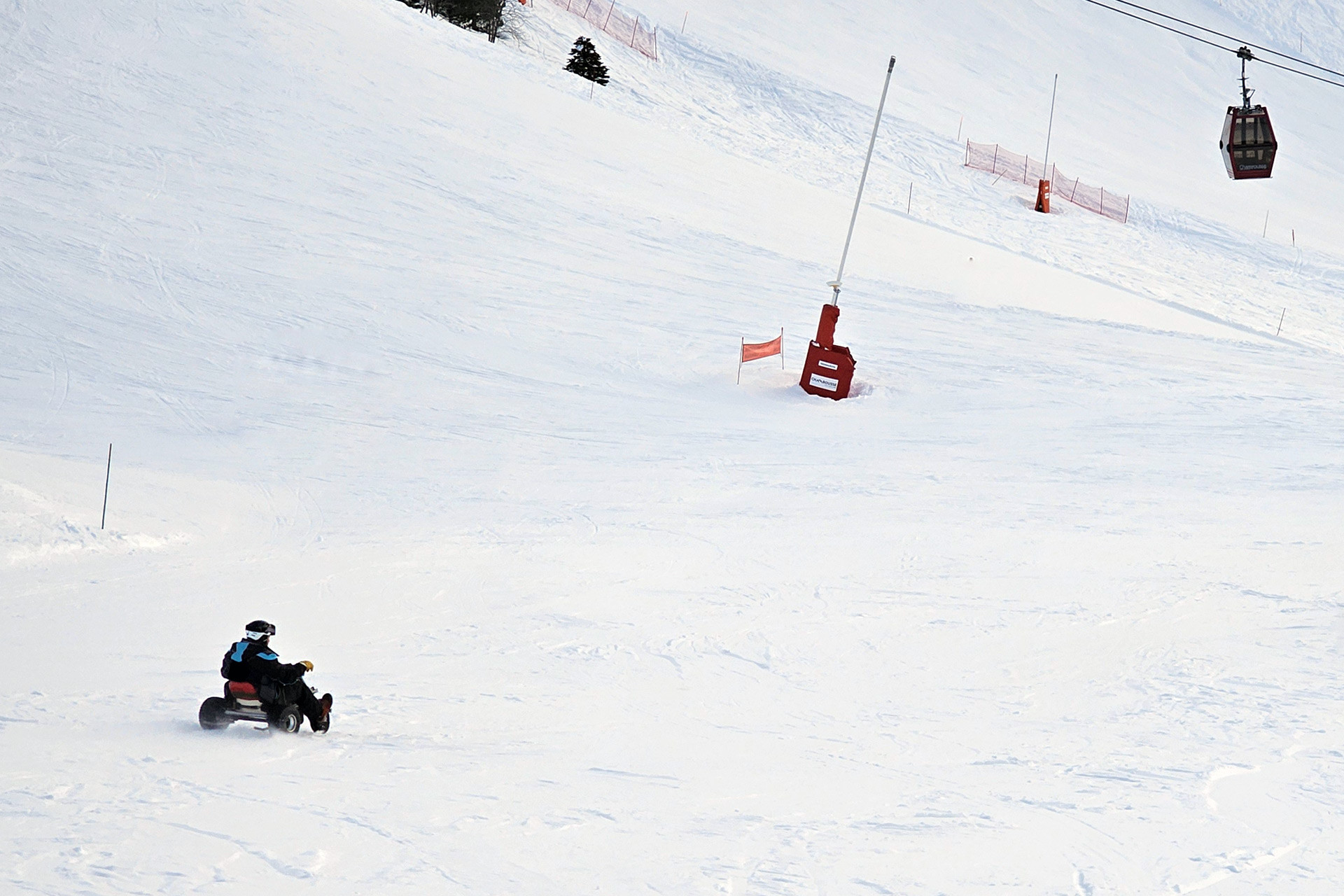 Schnee-Kart-Abend Chamrousse - © SD - OT Chamrousse Schnee-Kart-Abend Chamrousse
