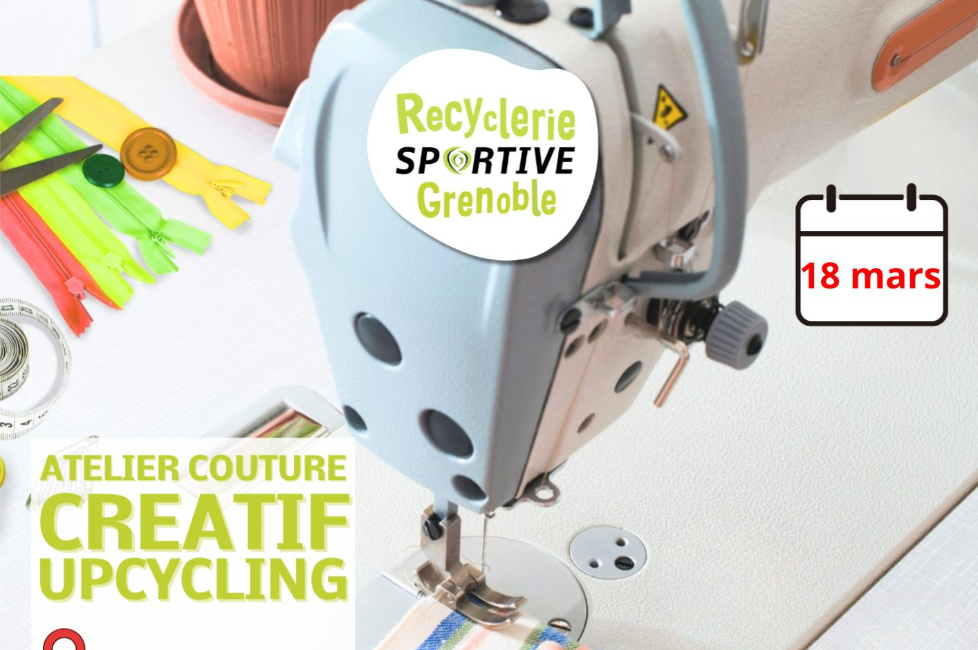 Creative upcycling sewing workshop Chamrousse