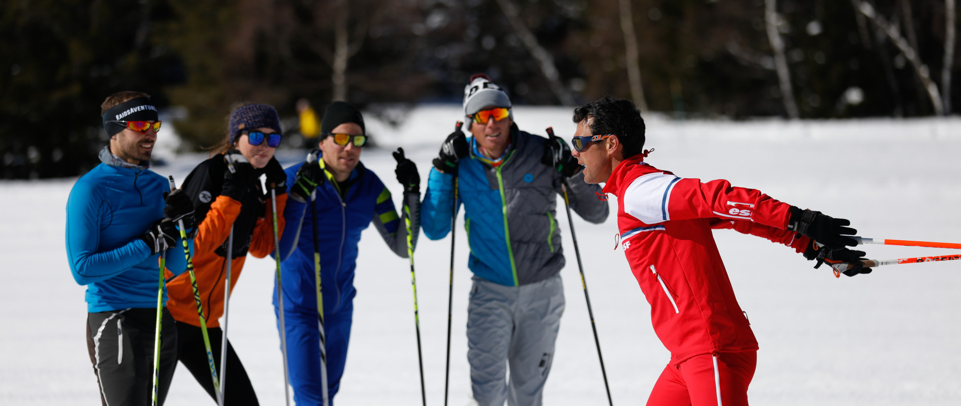 Skikurse Nordisch ESF Chamrousse - © Nils Louna Skikurse Nordisch ESF Chamrousse