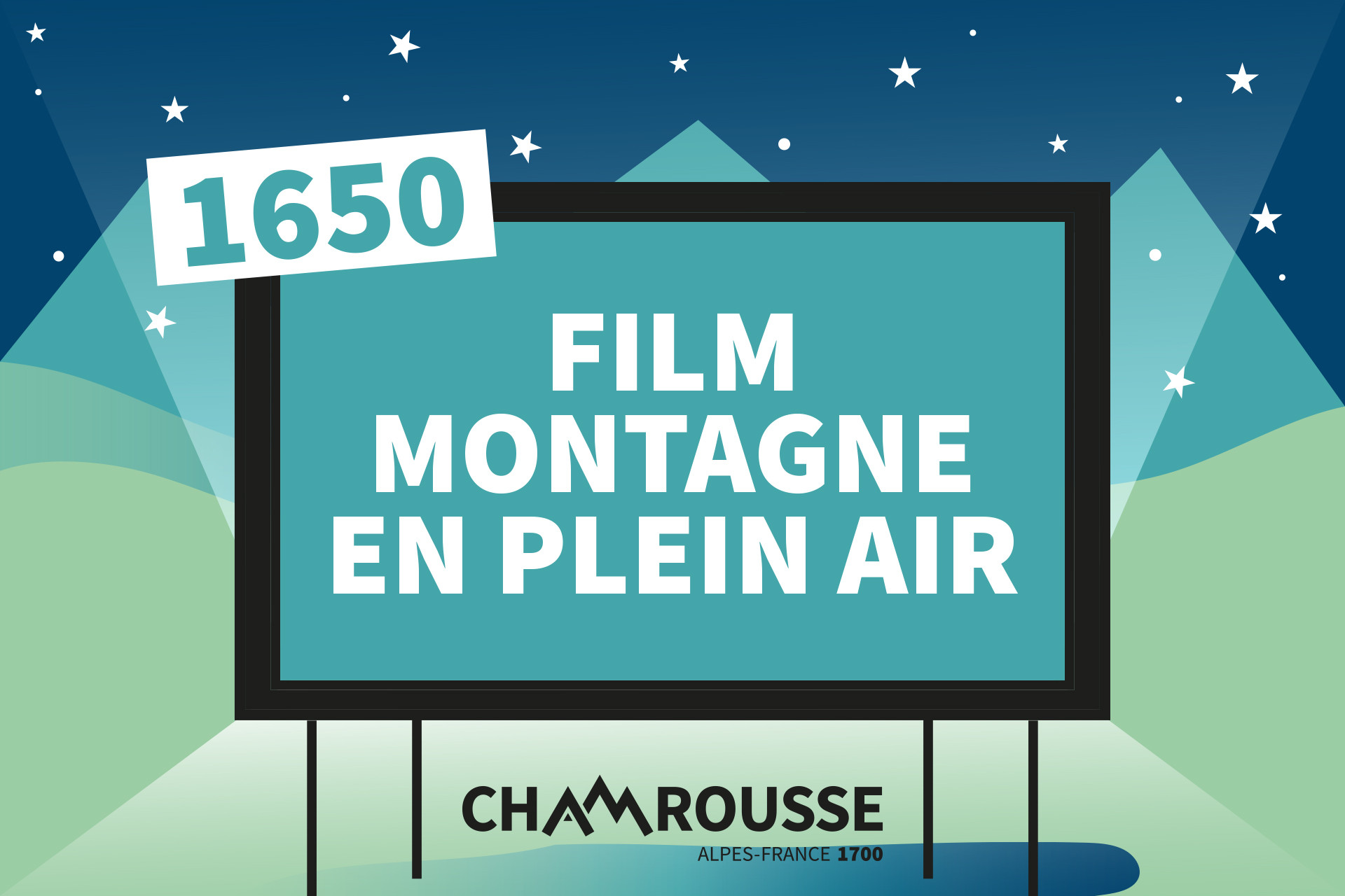 Film montagne en plein air 1650