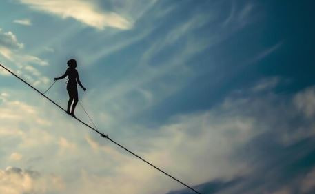 Slack days slackline Chamrousse
