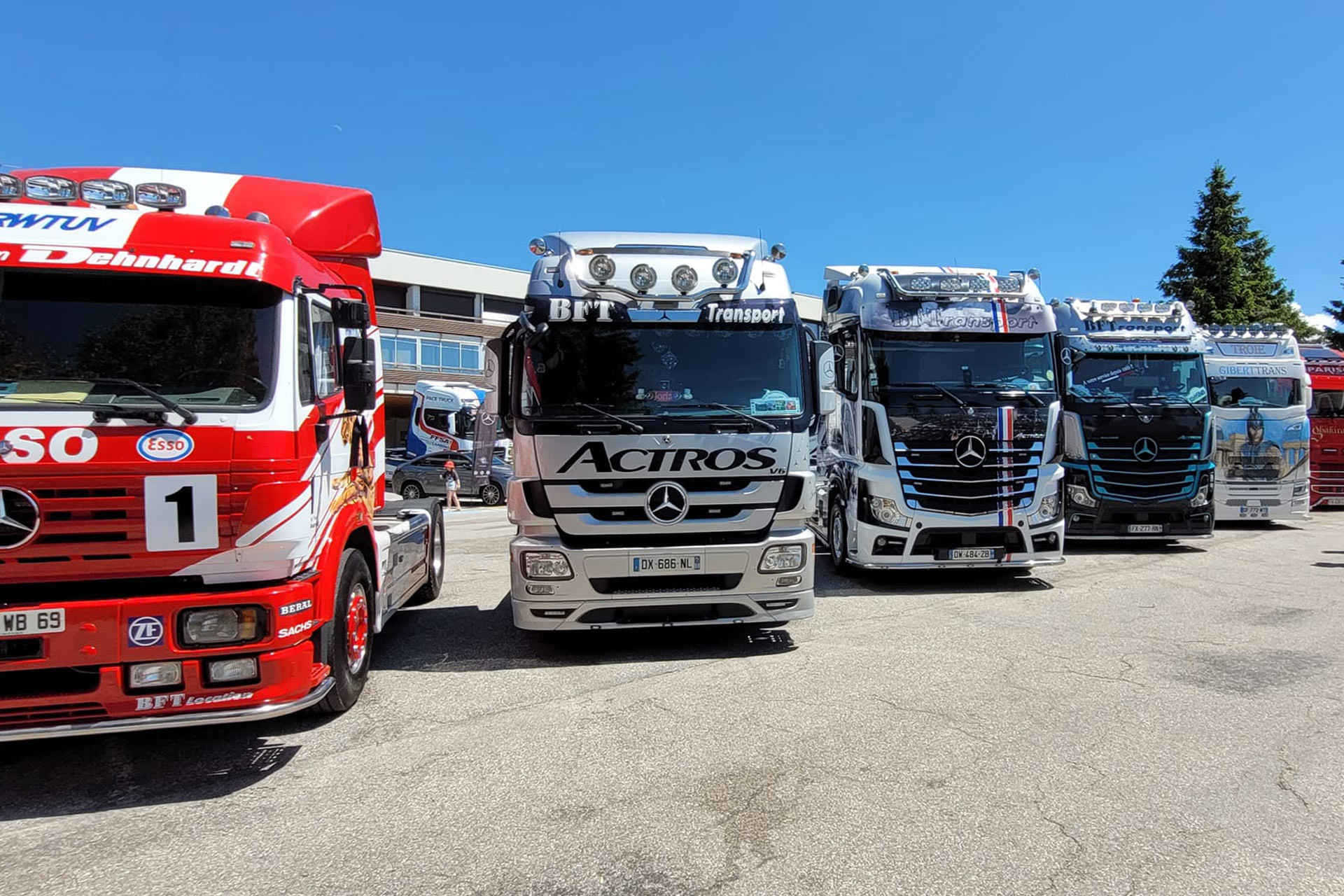 Chamrousse mountain transporters' festival