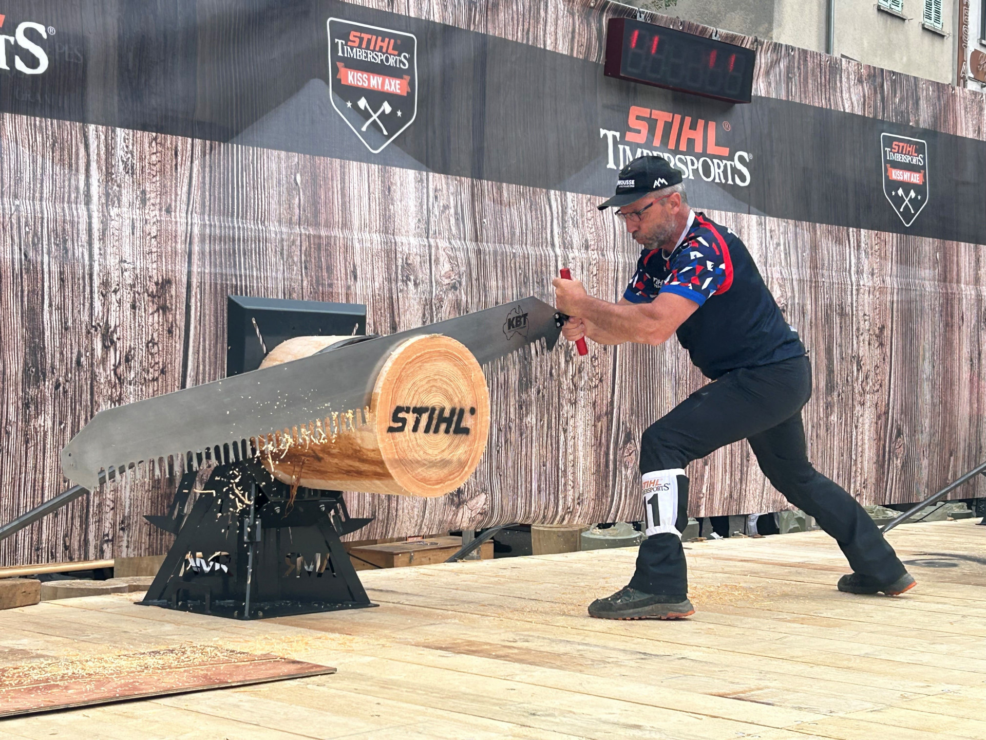 Championnat de France STIHL TIMBERSPORTS®_Chamrousse - © STIHL Championnat de France STIHL TIMBERSPORTS®_Chamrousse