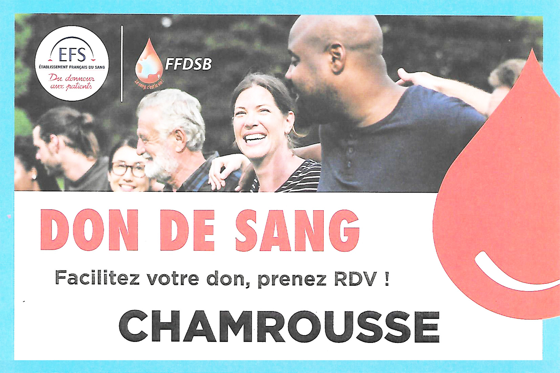 Don sang Chamrousse - © Etablissement francais du sang -EFS Don sang Chamrousse