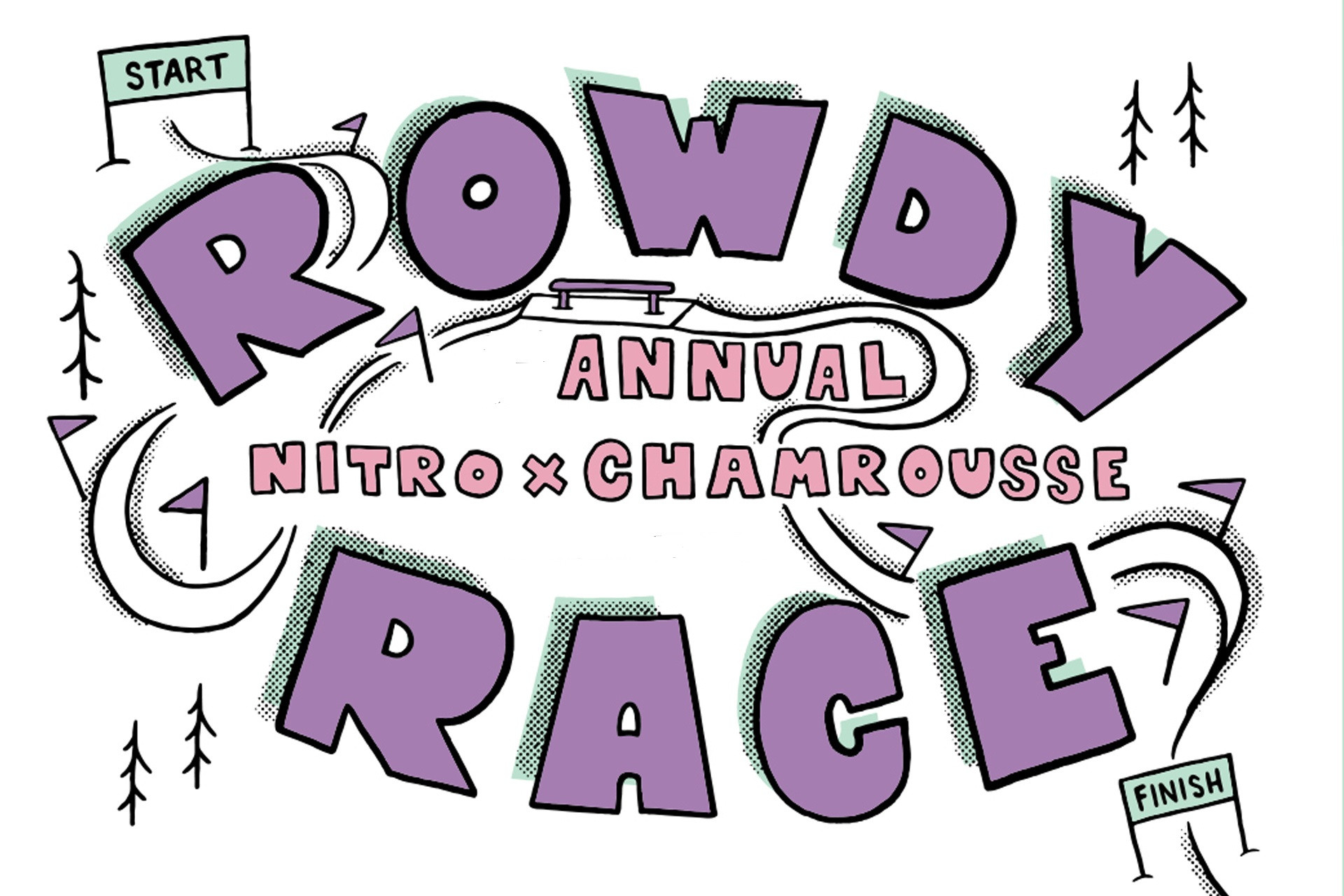 Nitro rowdy race Chamrousse - © Alexandre Blanc Nitro rowdy race Chamrousse