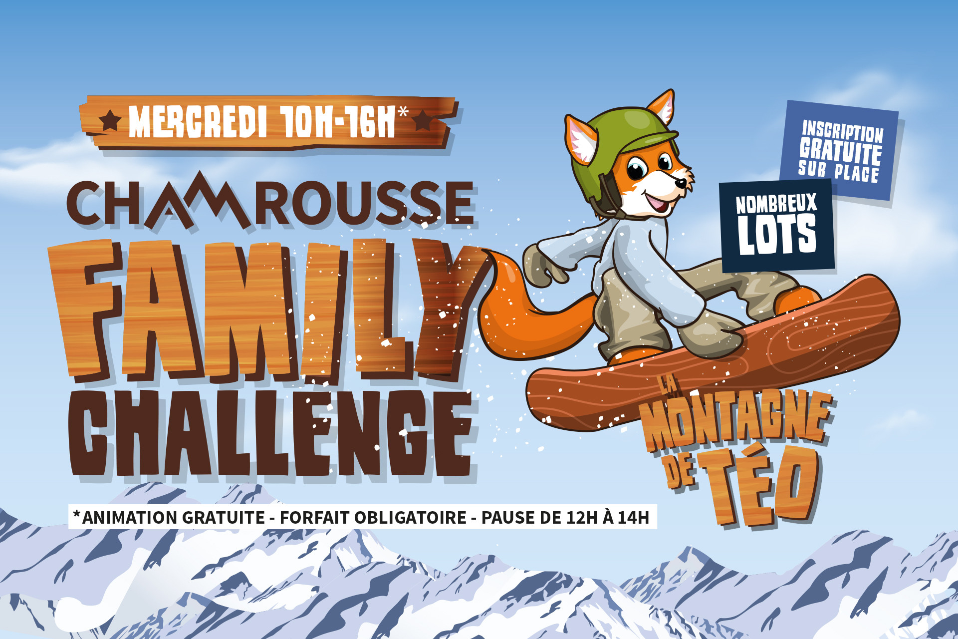 Chamrousse Family challenge - © Wise Ride Chamrousse Family challenge