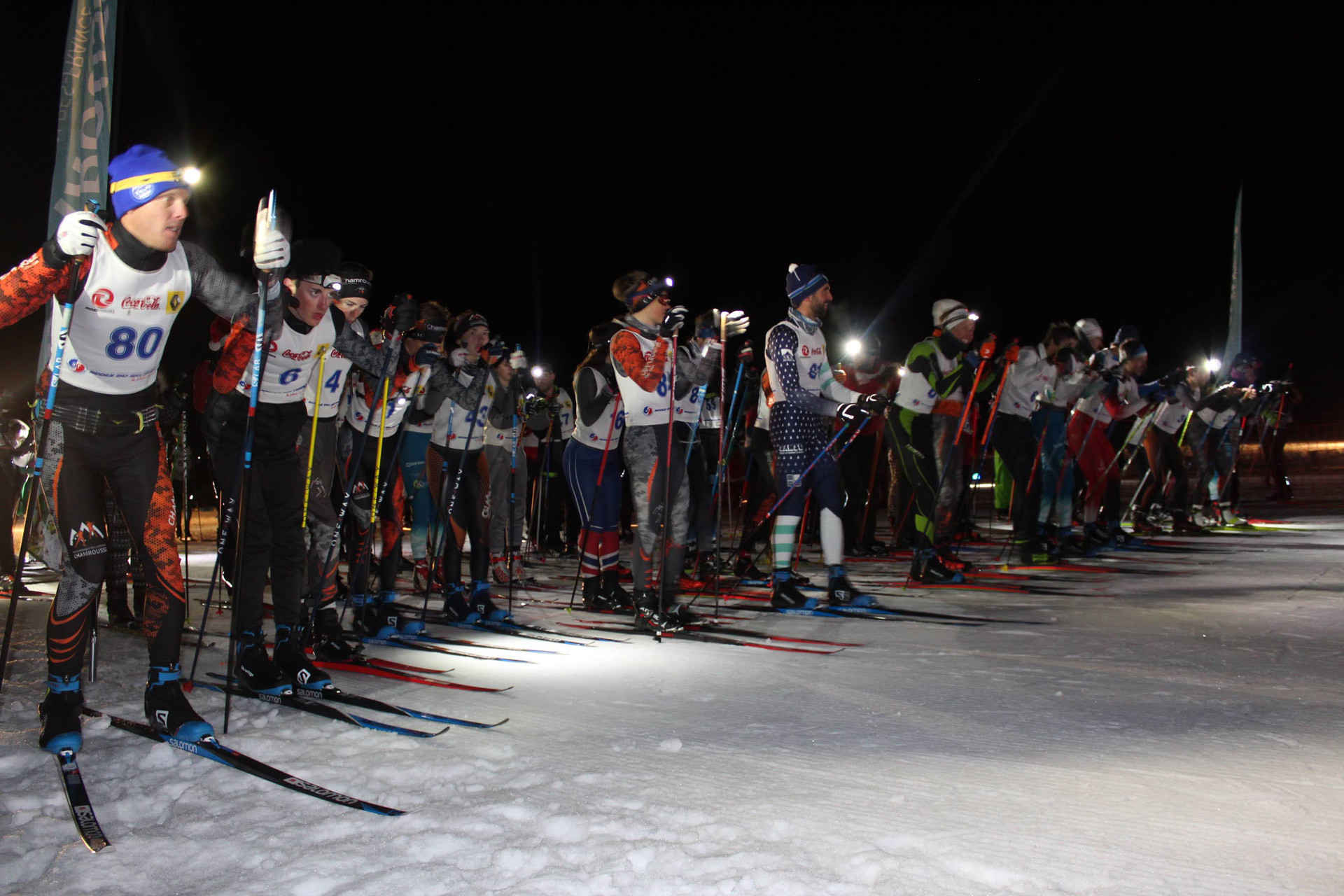 Chamrousse cross-country ski night race