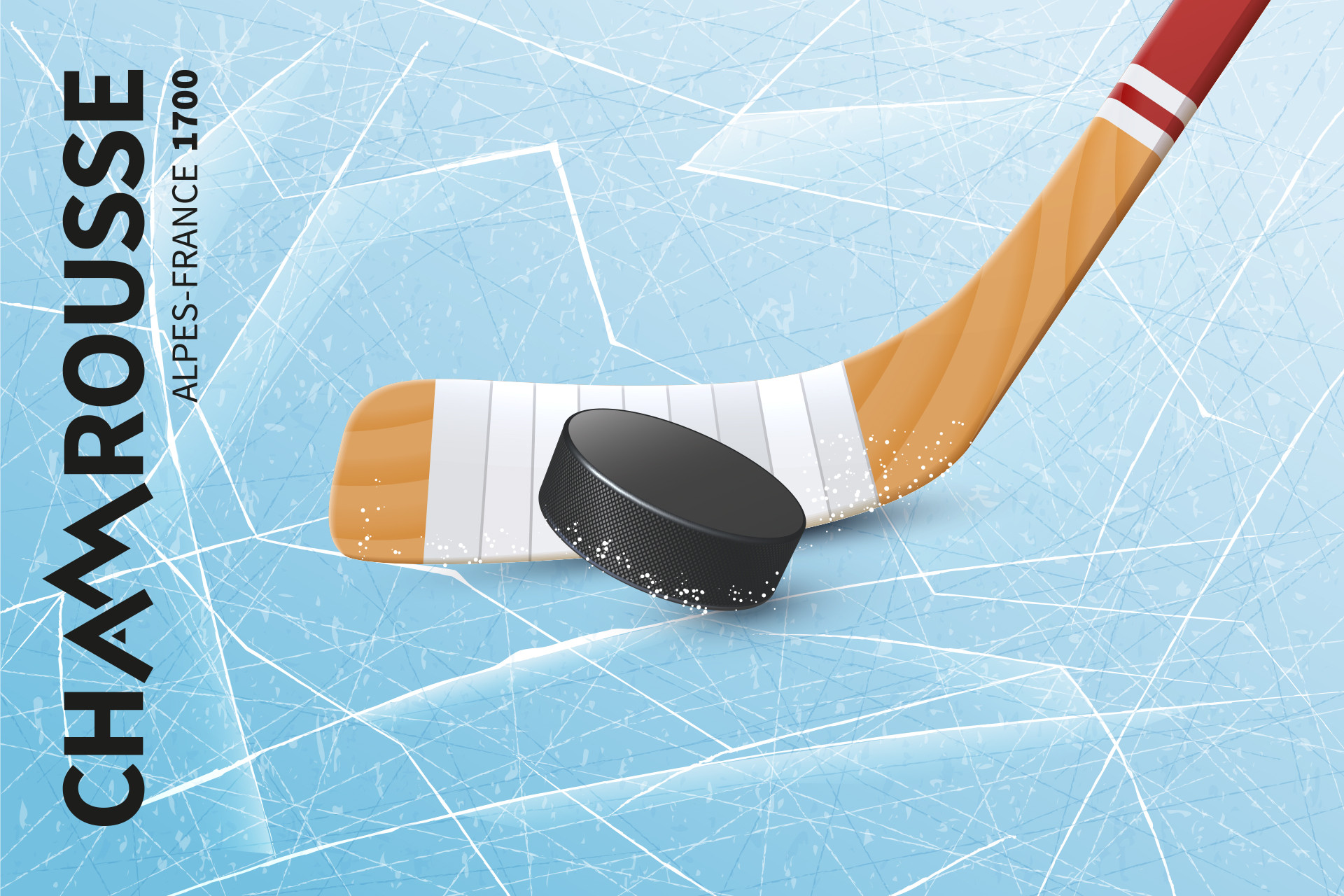 Découverte du hockey sur glace - © OT Chamrousse - Freepik Découverte du hockey sur glace