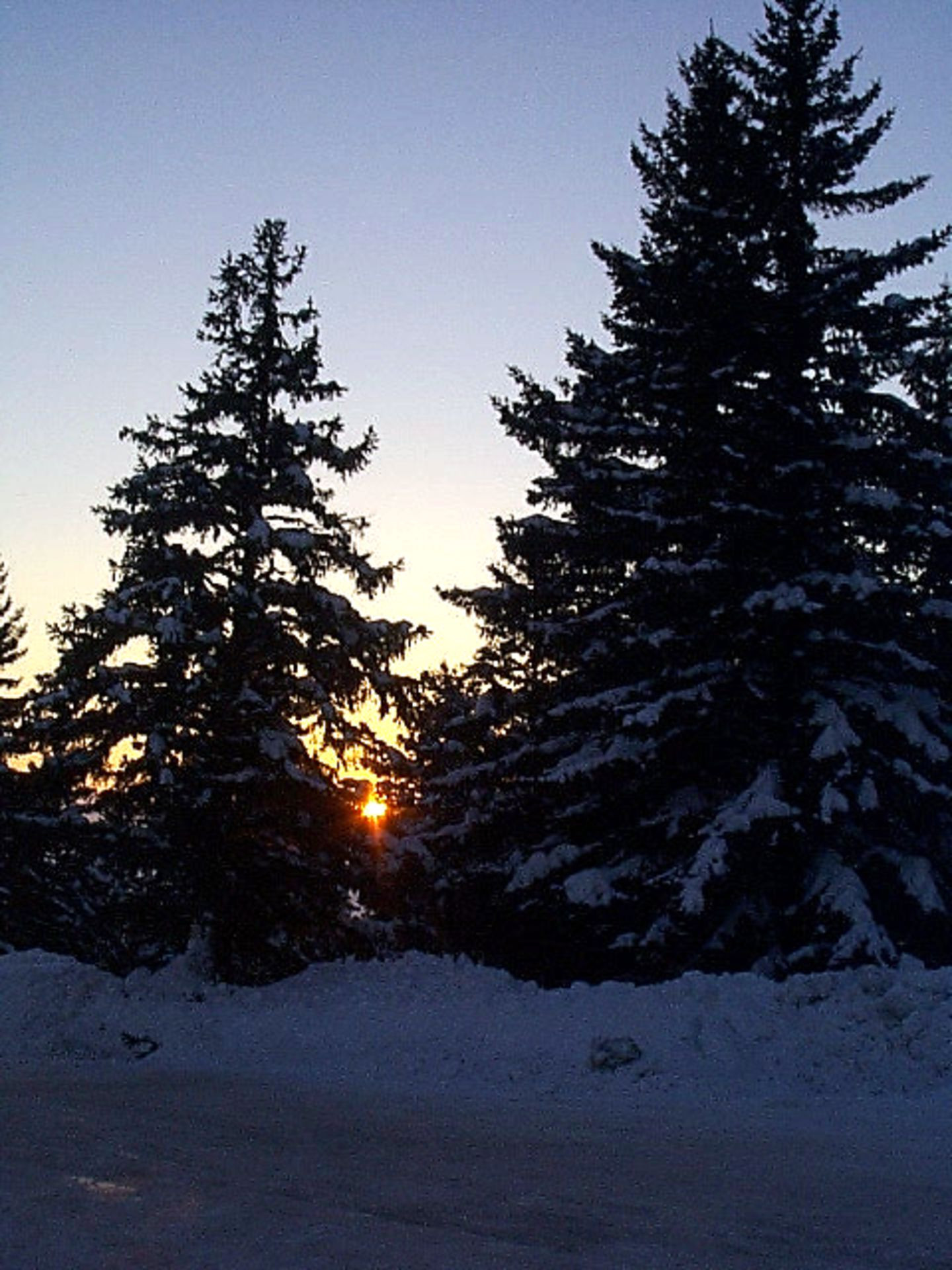 Vue hiver Vue hiver