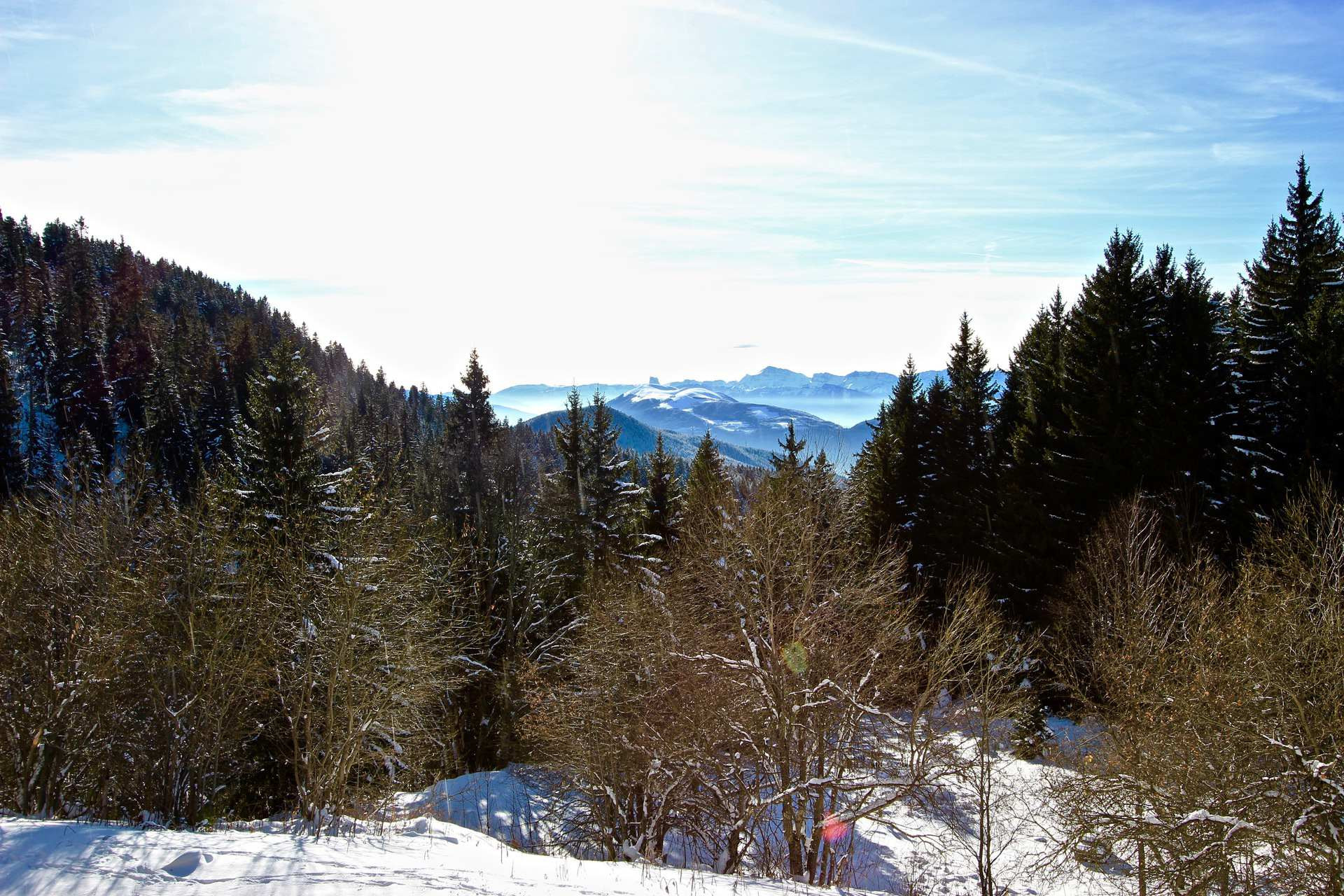 Vue hiver Vue hiver