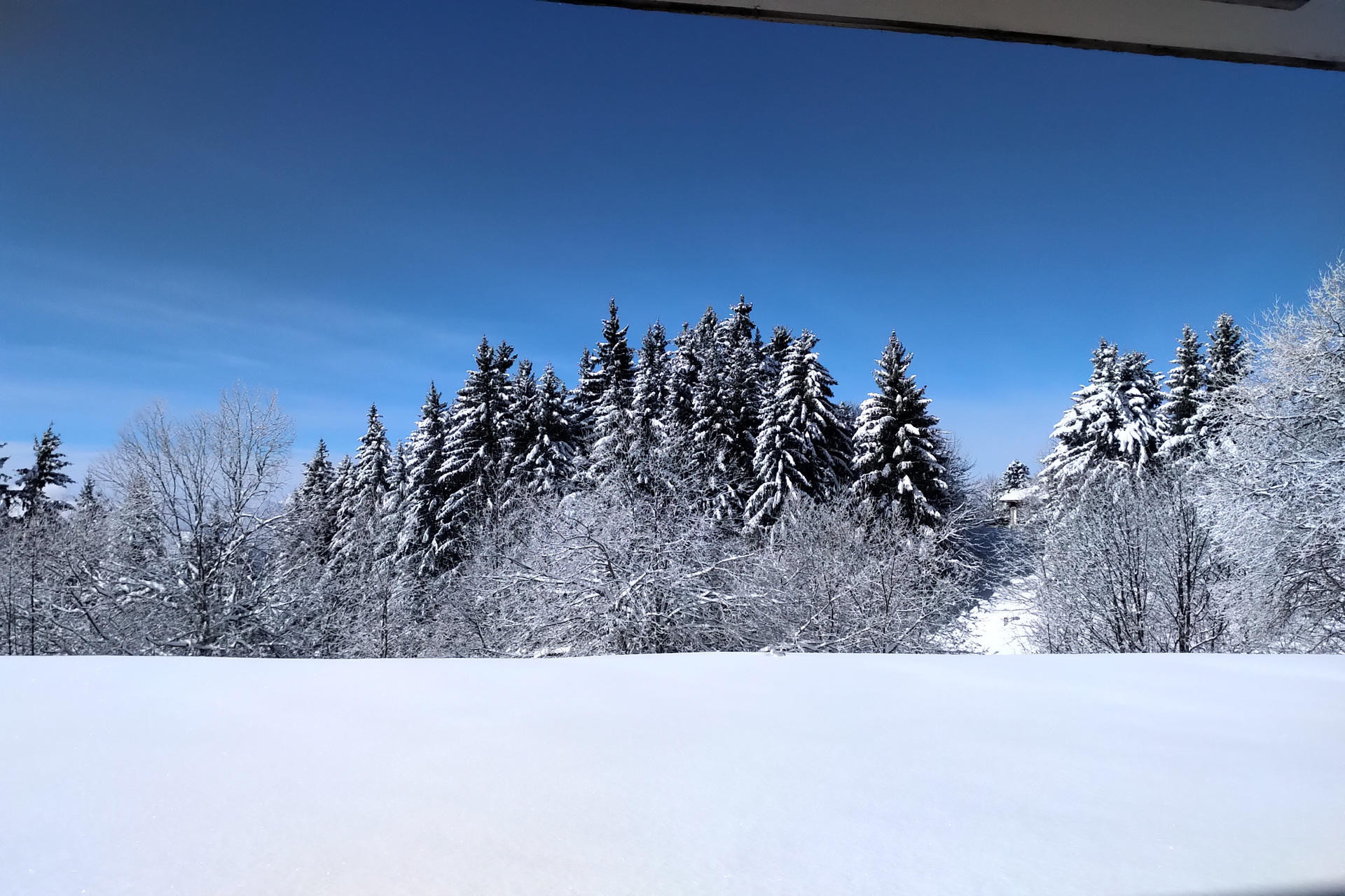 Vue hiver Vue hiver
