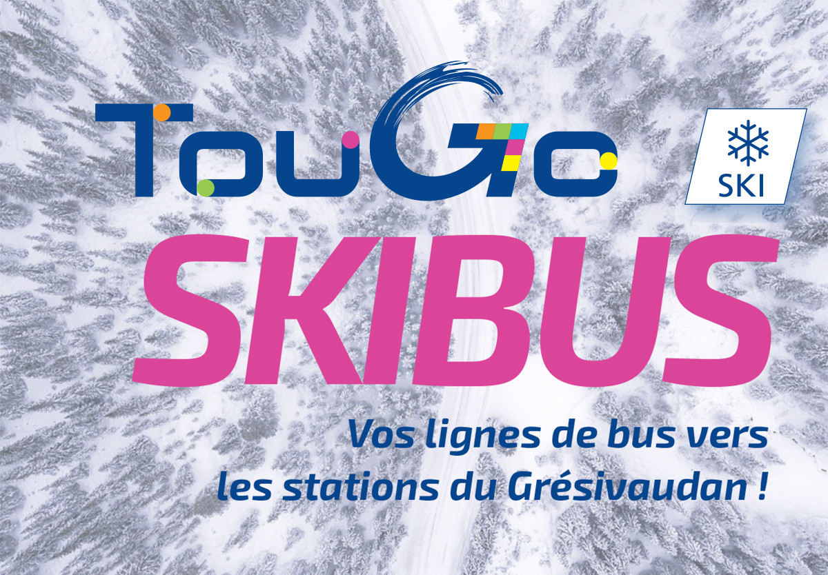 Skibus 707 bus ski grenoble chamrousse hiver station montagne belledonne isère alpes france