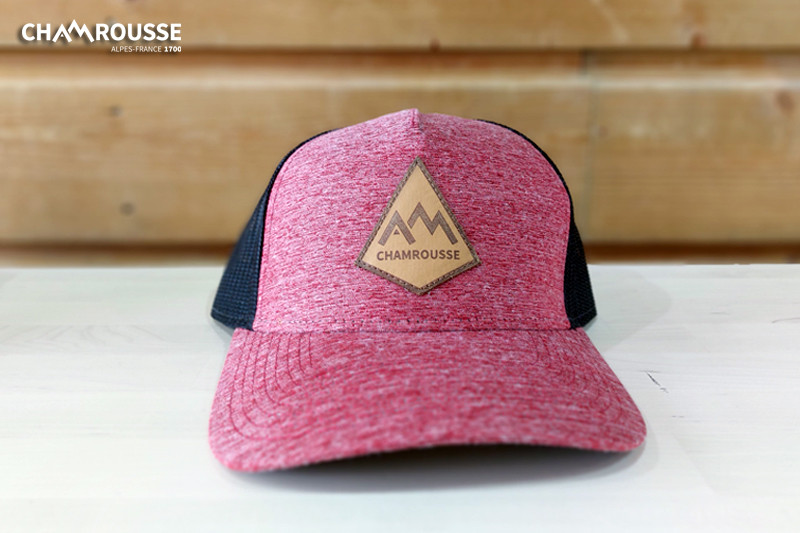 Chamrousse casquette été rose boutique souvenir cadeau station montagne grenoble isère alpes france