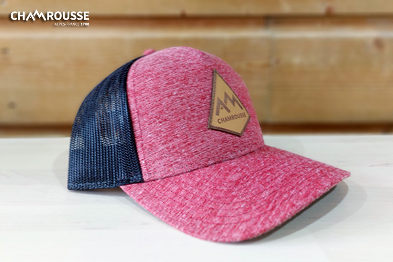 Chamrousse casquette été rose boutique souvenir cadeau station montagne grenoble isère alpes france