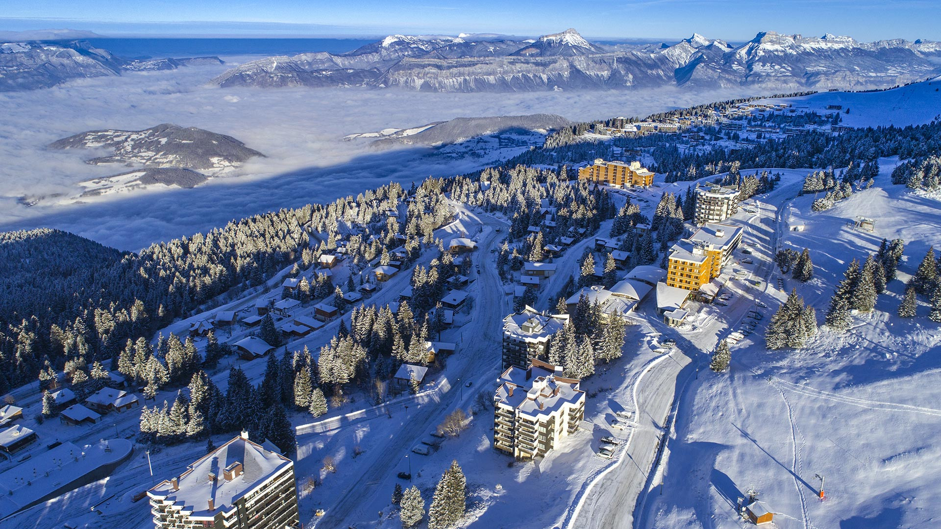 Chamrousse forfait ski télépistes station montagne grenoble isère alpes france