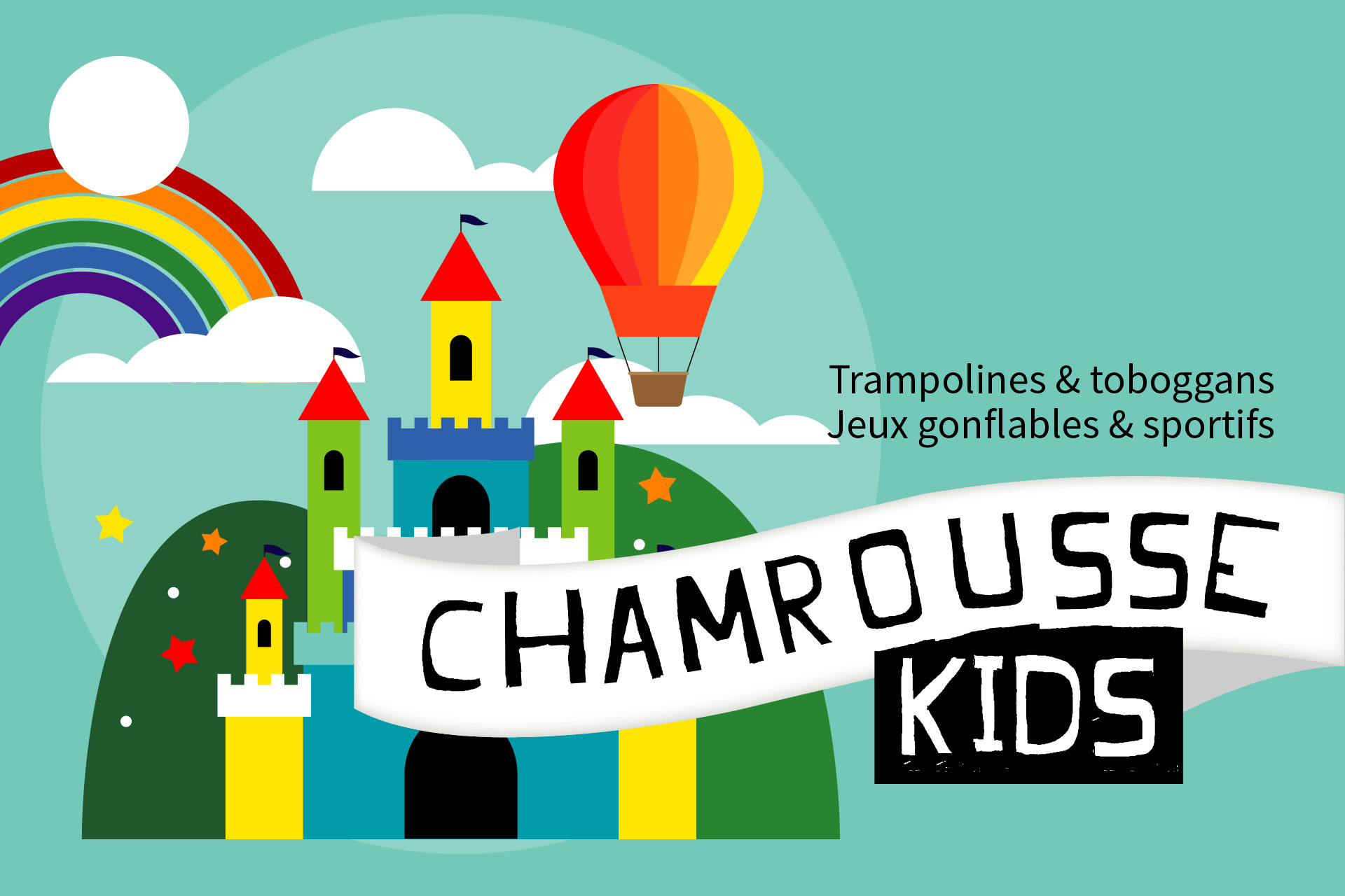 Chamrousse Kids parc jeux gonflables enfant été station montagne grenoble isère alpes france