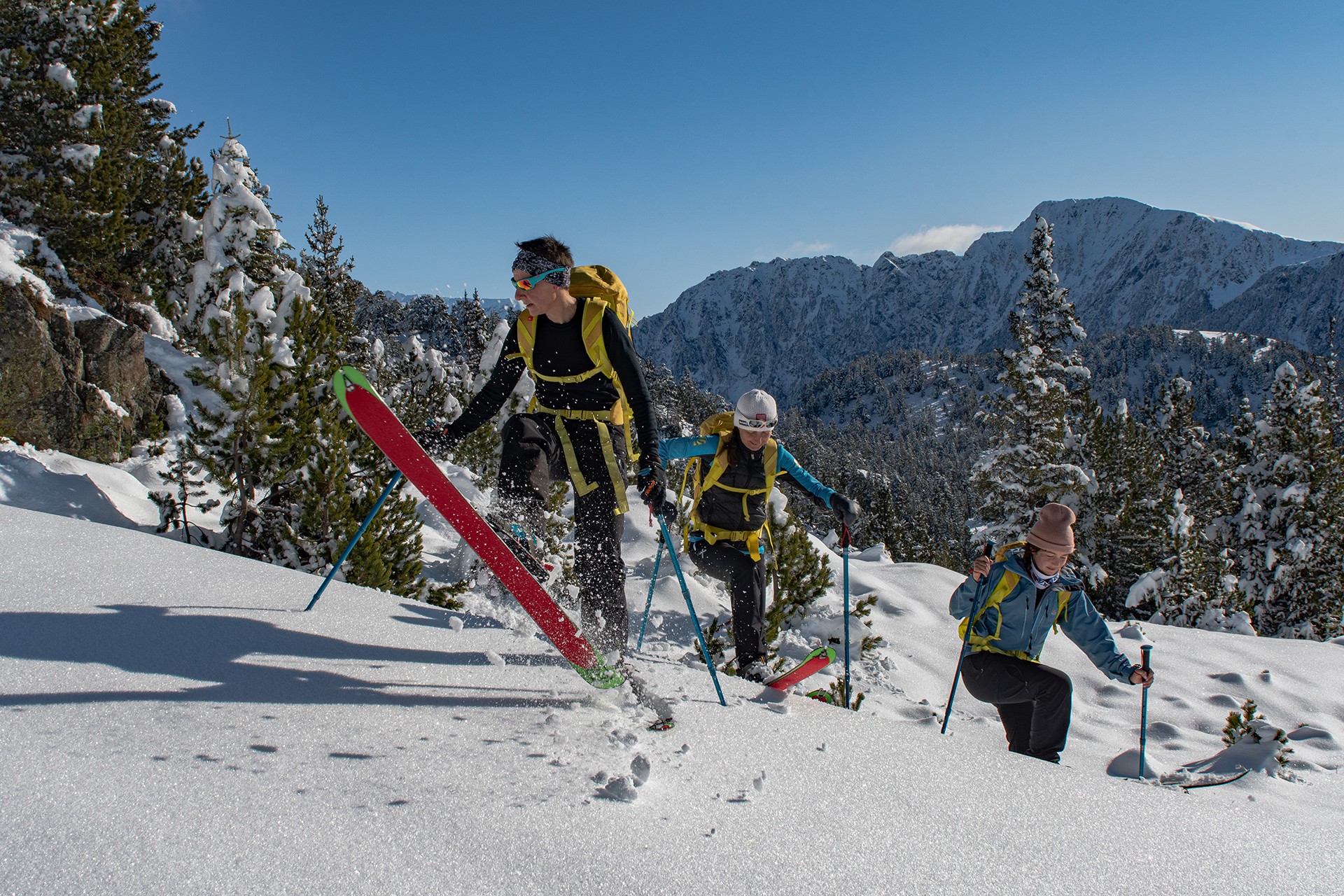 Chamrousse ski touring family holidays mountain resort grenoble isere french alps france
