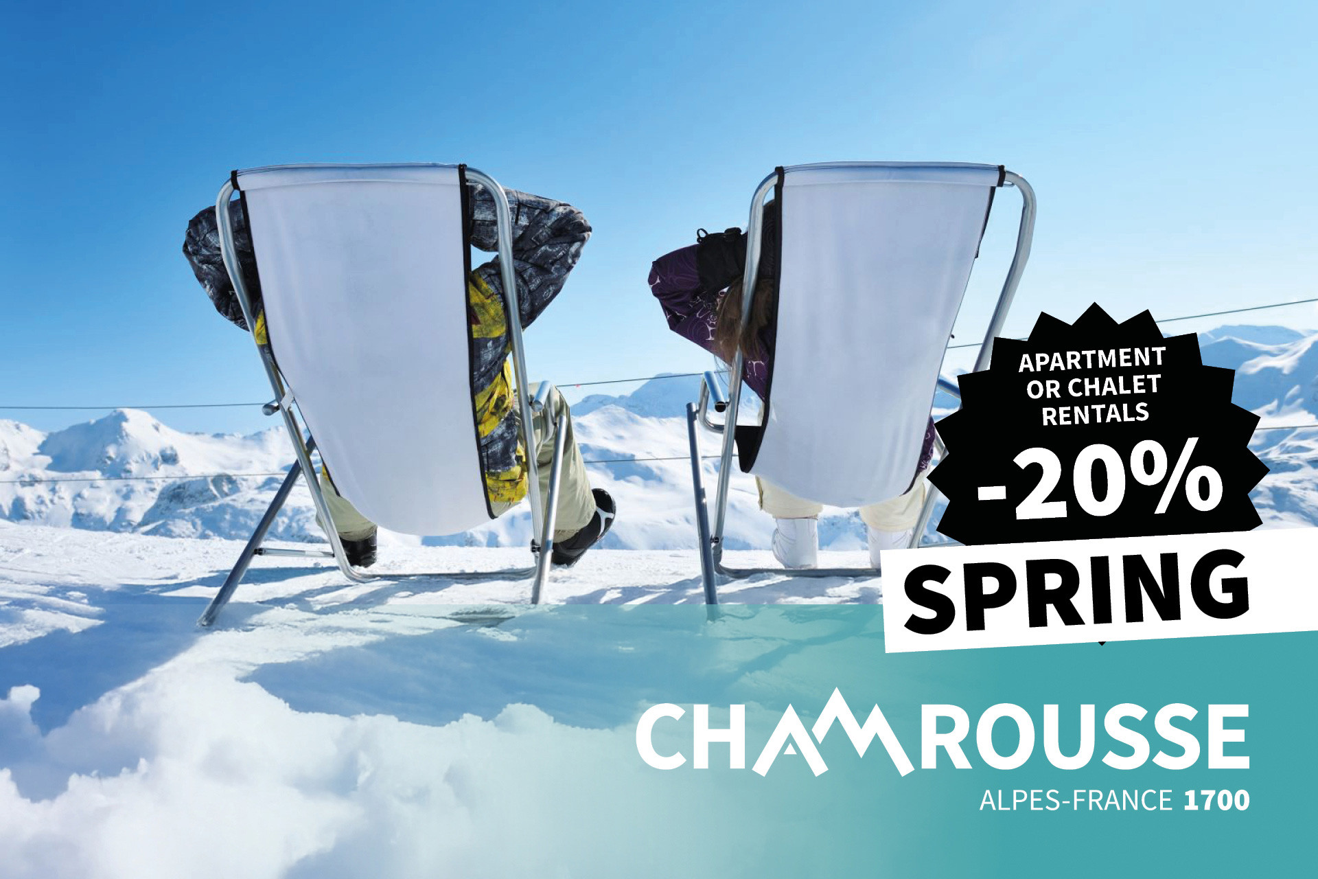 Chamrousse spring accommodation rental ski holidays discount