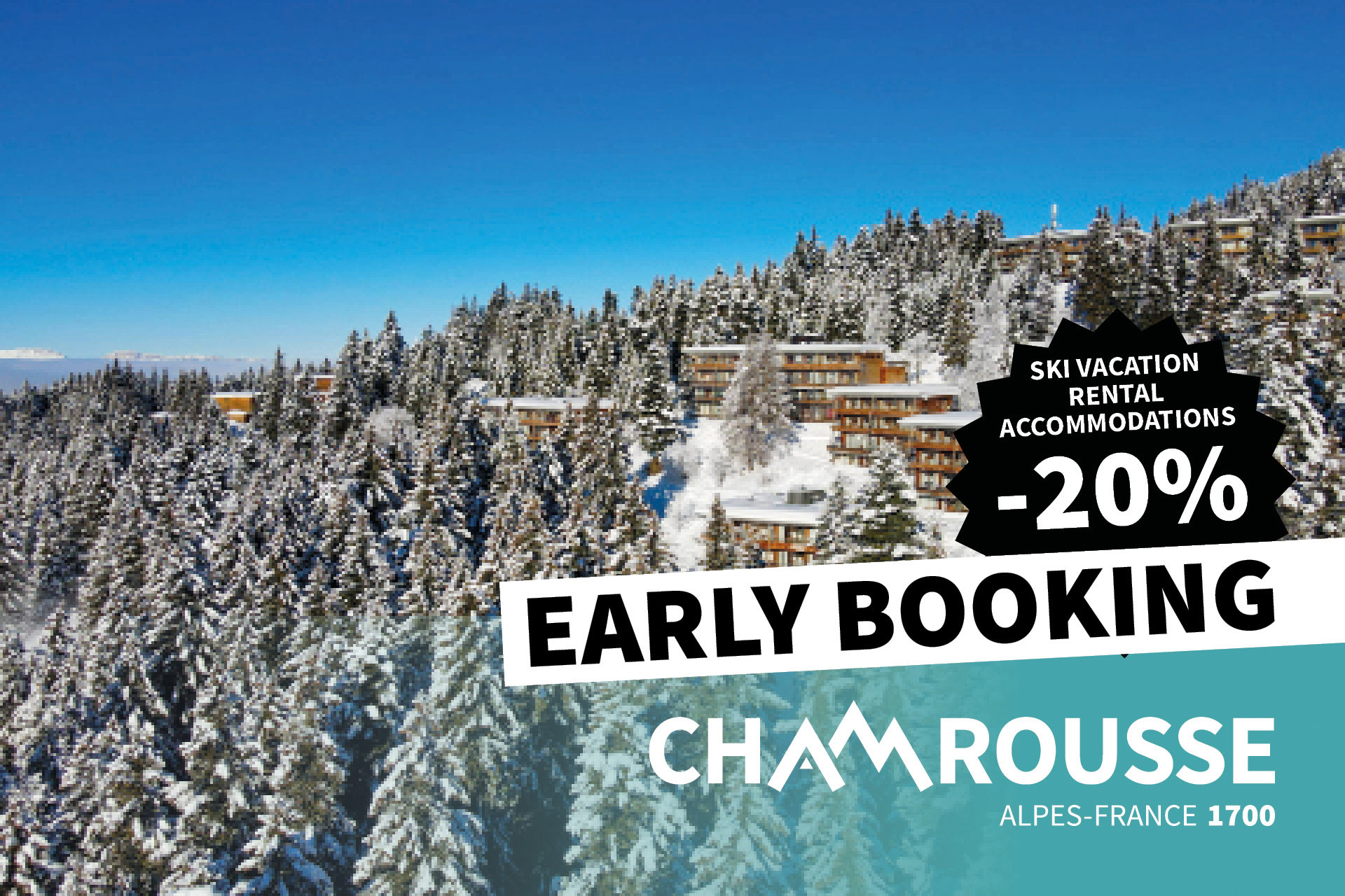Early-booking offer holiday chalet and apartment hire in Chamrousse