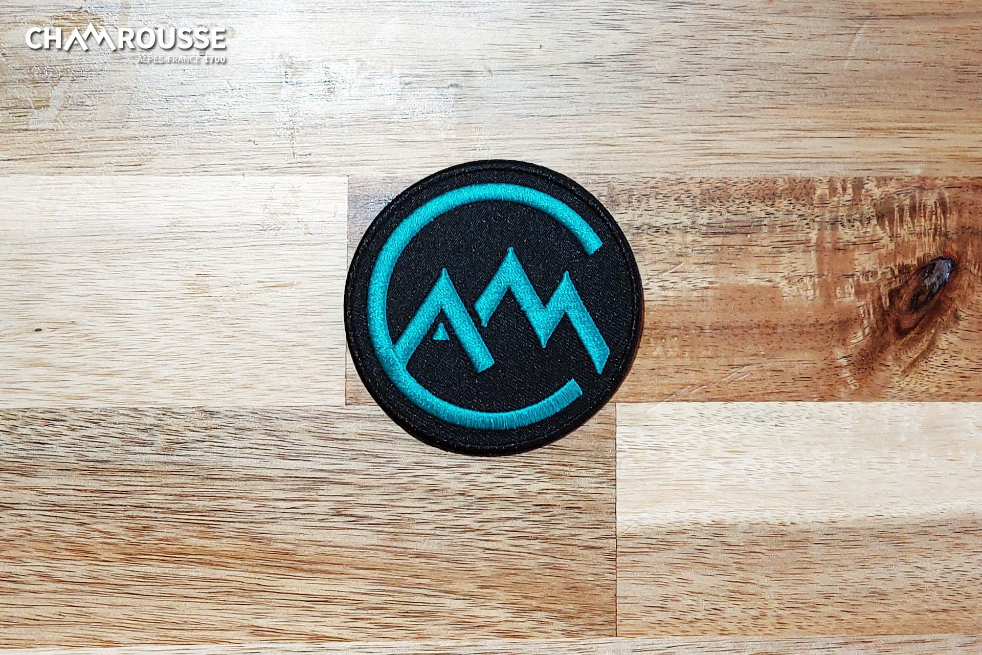 Chamrousse-Abzeichen Skigebiet Souvenirshop Geschenk Berg Grenoble Isère Alpen Frankreich