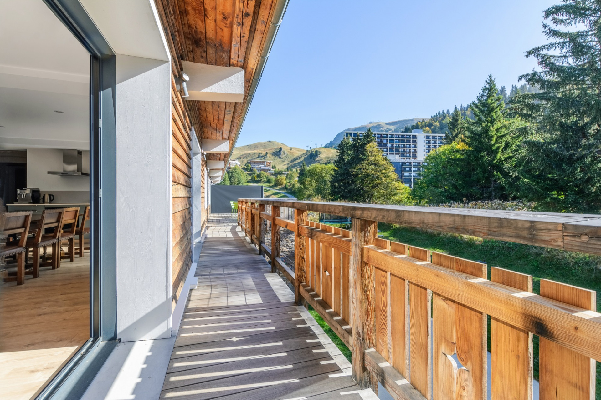 Chamrousse réservation location chalet 7 pièces, 10 personnes 125m² L'étincelle côté forêt station ski montagne grenoble isère alpes France