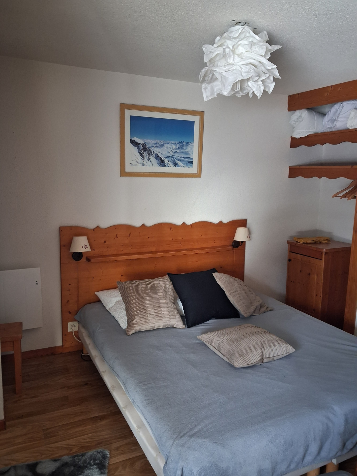 Chamrousse réservation location appartement 2 pièces 5 personnes  31m² Les Arolles A02 station ski montagne grenoble isère alpes France