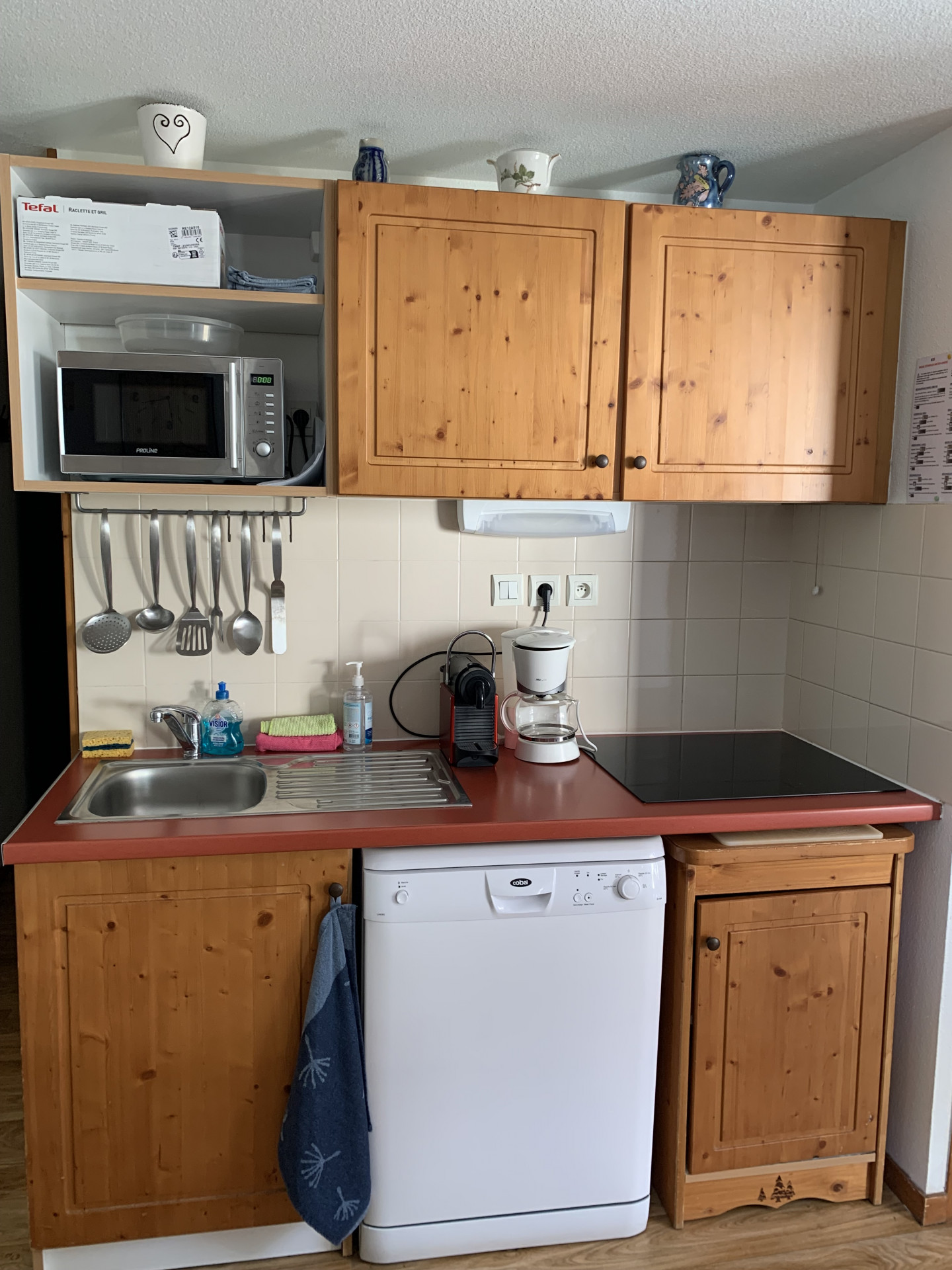 Intérieur cuisine 2P4 VDB Melezes E33 Chamrousse